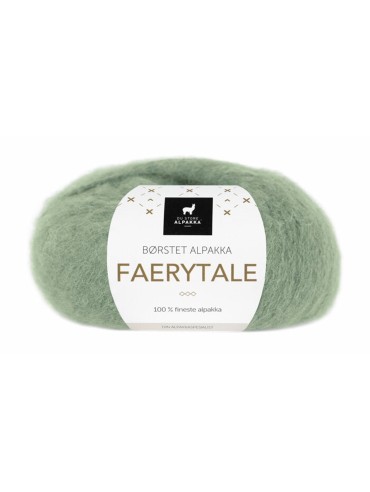 Rakla garn: Alpakka - Faerytale - jadegrøn Rakla garn: Alpakka - Faerytale - jadegrøn