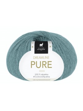 RAKLA Alpakka - Dreamline pure - farve 413 Aqua grøn