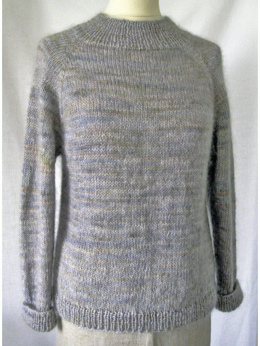 RAKLA garn opskrift - topdown bluse RAKLA garn opskrift - topdown bluse