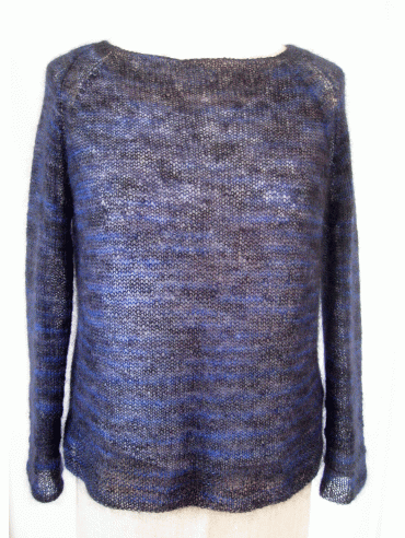 RAKLA garn opskrift - bluse kidmohair RAKLA garn opskrift - bluse kidmohair